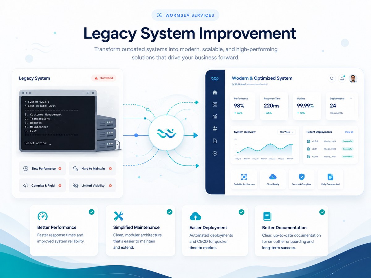 Legacy System Improvement / Rewrite Planning